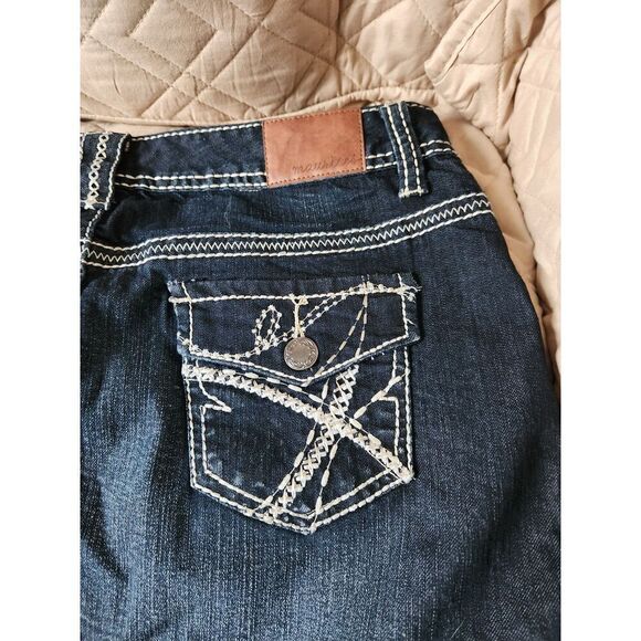 NWOT Maurices 9/10 denim skirt - Picture 5 of 7